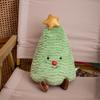 High Quality Christmas Plush Dolls Pillow Christmas Tree Gingerbread Man Santa Claus Wreath Plush Toys for Girls Gift