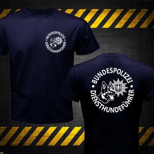 Germany Police Dog K9 Bundespolizei Diensthundeführer German Shepherd T-Shirt