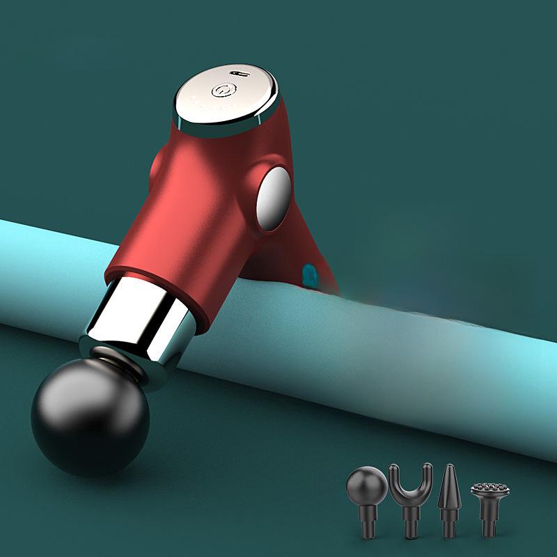 Мини ЖК-портативный массажер для мышц для здоровья и фитнеса