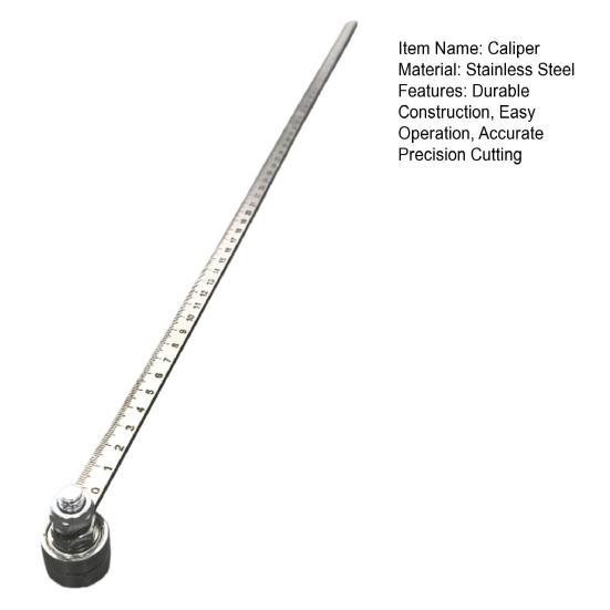 Precision Measuring Positioning Caliper Adjustable Stainless Steel Circular Saws Clamp Accurate Wood Cutting Guide Rail Tool