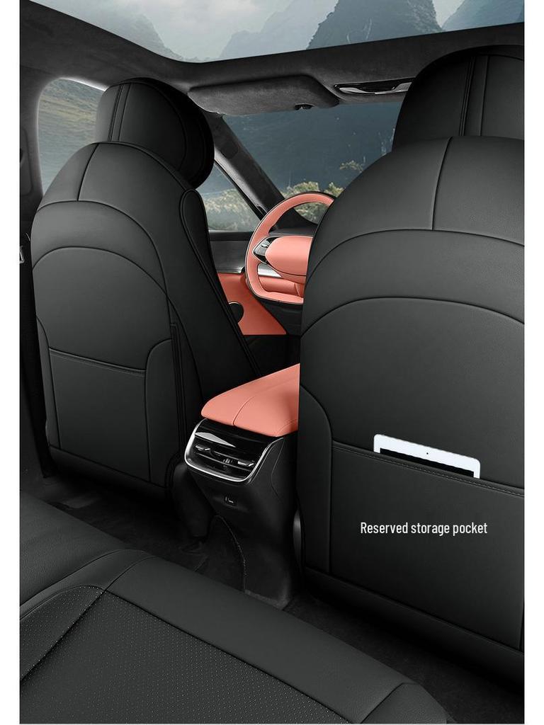 Универсальная кожаная подушка на сиденье автомобиля Qiyuan A07 - Комфорт в любое время года
