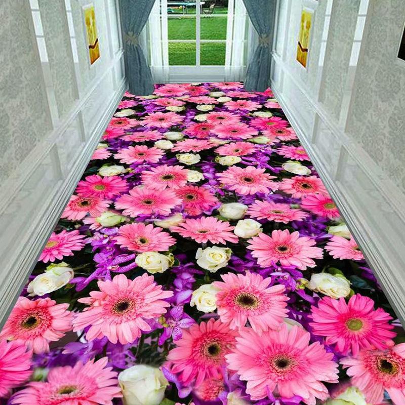 3D Коридорные ковры для прихожей, гостиной, украшения дома, лобби отеля, длинный ковер, придверный коврик, коврик для лестничной площадки