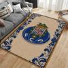 FC Porto Logo Design Carpet suitable as a non-slip mat for the living room or bedroom sofa