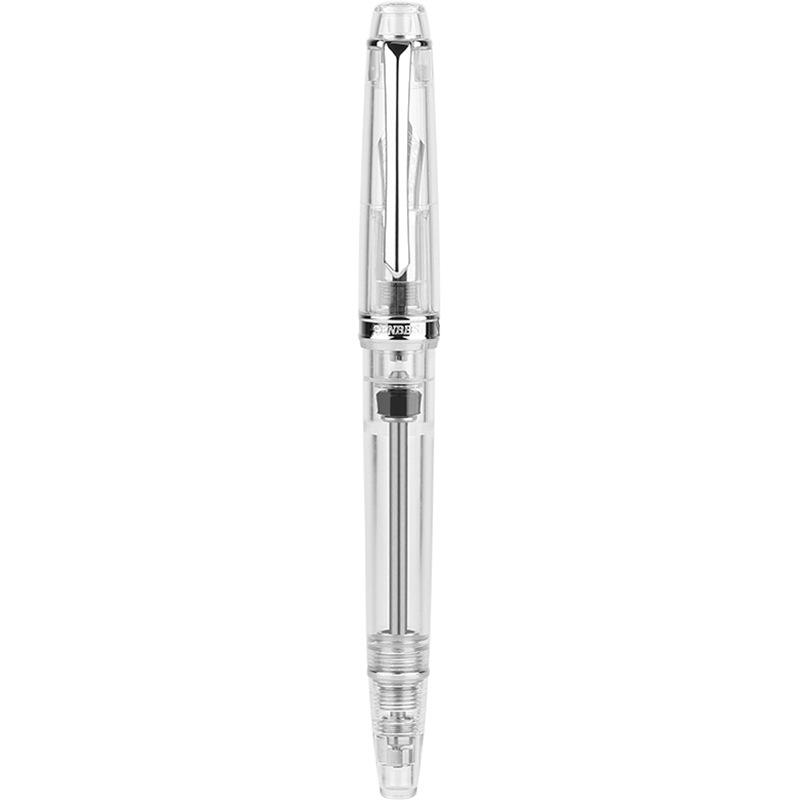 PENBBS 268 Вакуумная Заправка Полностью Прозрачная Перьевая Ручка Смола Иридий EF/F/M Перо Пишущая Подарочная Ручка Канцелярские Товары Канцелярия