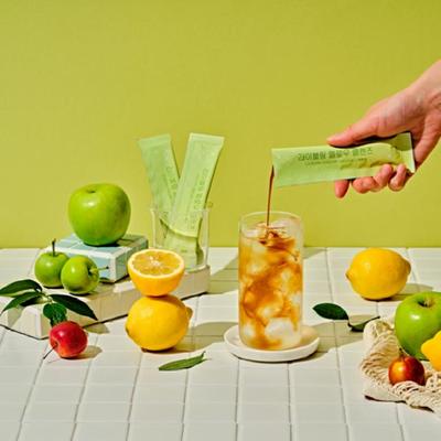 Желтый цвет Liveling Cleanse Яблочный уксус 30P Chomo для поддержания баланса тела