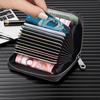 BAEG1 New 2025 Leather Emblem Car Key Case Keychain Zipper Key Case Bag For 50th BMW M M3 M5 M6 M2 E46 E90 E60 F10 F30 E39 E36 F20 E87