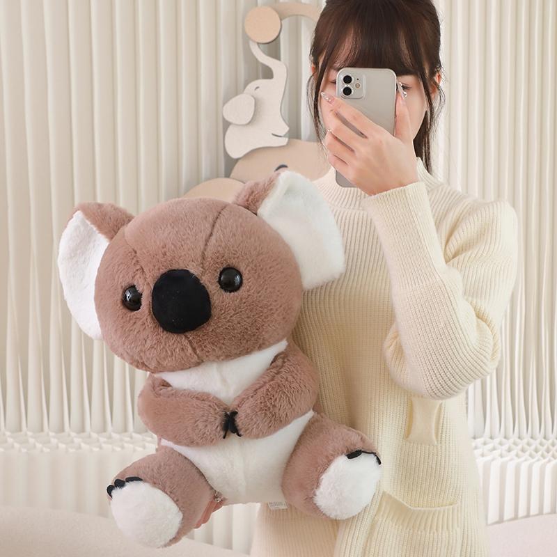 32cm/40cm Lovely Simulation Koala Bear Soft Plush Toy Australia Adventure Koala Doll Stuffed Birthday Gift