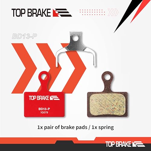 Top Brake Disc Road Bike Brake Pads for Shimano XTR-M9100, Dura Ace R9170, GRX RX400, BR RS305, 405, 505, 805, Tektro HD-R310/R510, TRP-Hylex, Flat Mo