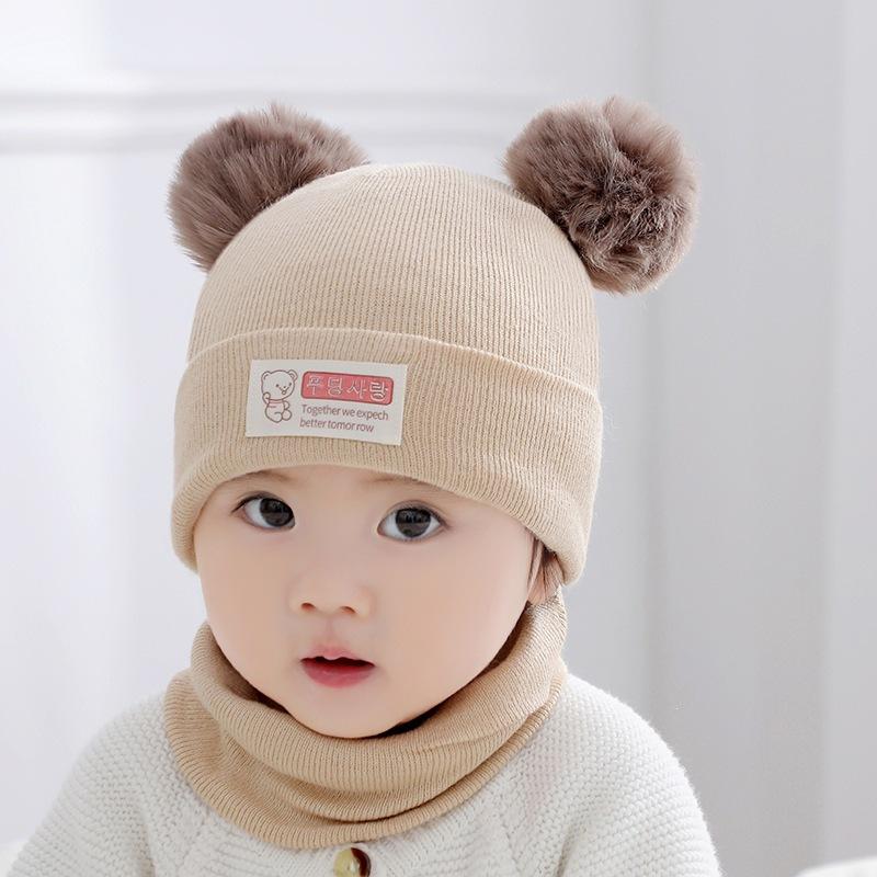 New men's and women's baby hats spring and autumn cute super cute children's baby wool hat pullover hat knitted hat autumn and winter