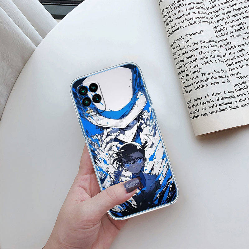 JO17 Чехол для телефона Detective Conan для Motorola E22S E7 G6 G7 G8 G9 Plus Power Play G10 G20 G04 E30 E40 E22 E20 E13 G22 G23 G Stylus Play