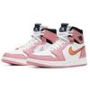 Air Jordan 1 High Zoom Pink Glaze Женские кроссовки Cactus-Flower White Sail CT0979-601