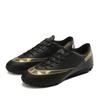 Large size football shoes men's high-top youth student competition training shoes artificial grass long broken nail sports shoes