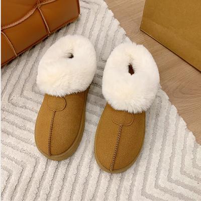 Зимние новые модные зимние сапоги 2024 года, женские ботильоны на платформе с круглым носком, роскошные дизайнерские классические туфли для женщин