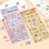Synthetic Paper Stickers for K-pop Style Cute Hand Account DIY Phone Case Stickers