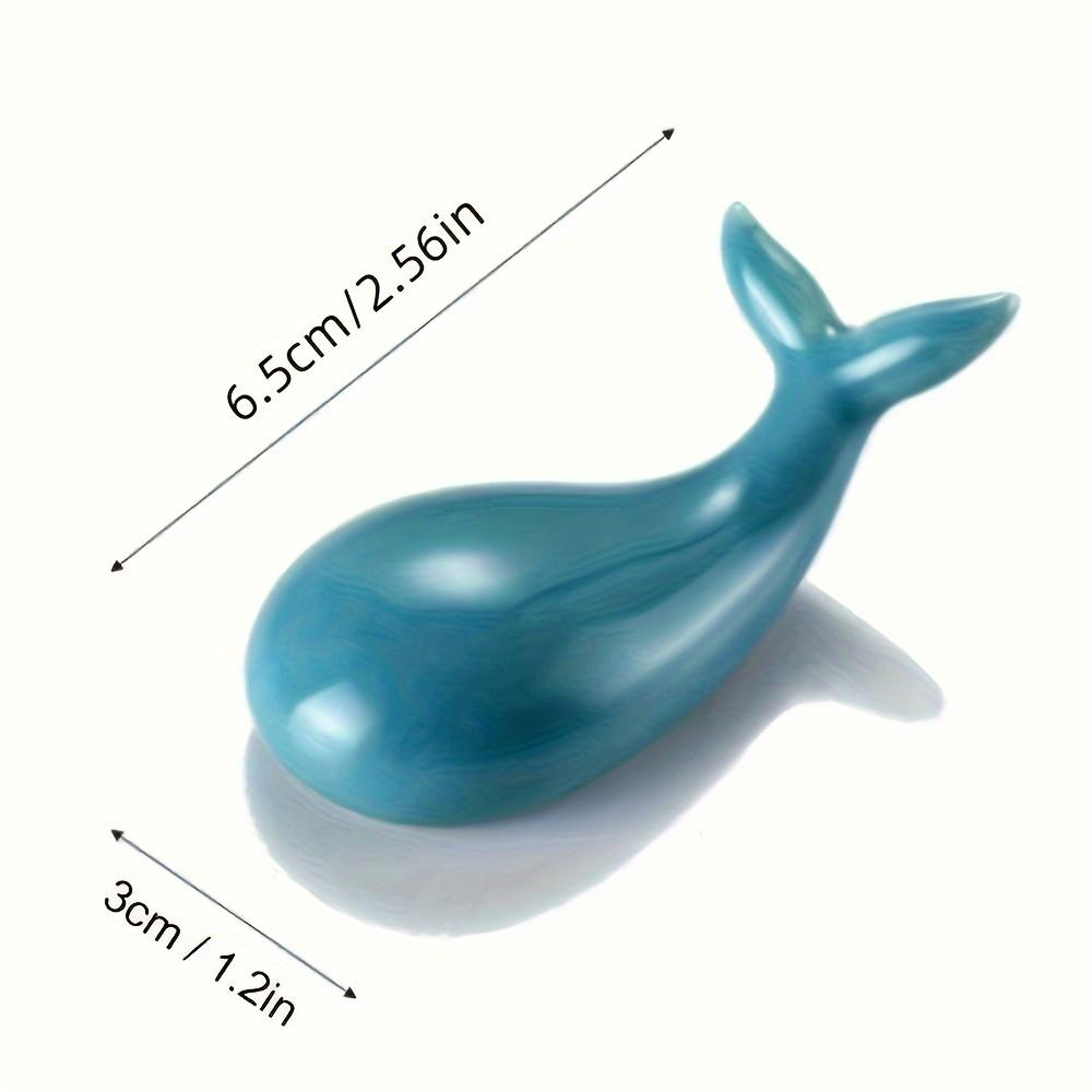 4 шт. Подставка для палочек для еды в форме кита, Керамическая подставка-подушка для китайских палочек для еды, Держатель для обеденной ложки, вилки, ножа, Подставка для столовых приборов, Украшение для столовой