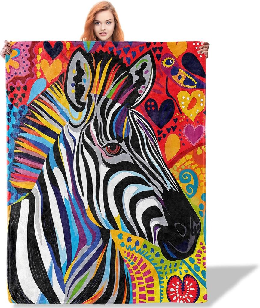 Уютное одеяло для завтрака 50x60 дюймов, Оригинальные одеяла на кухонную или столовую тематику, Игривый тост и масло