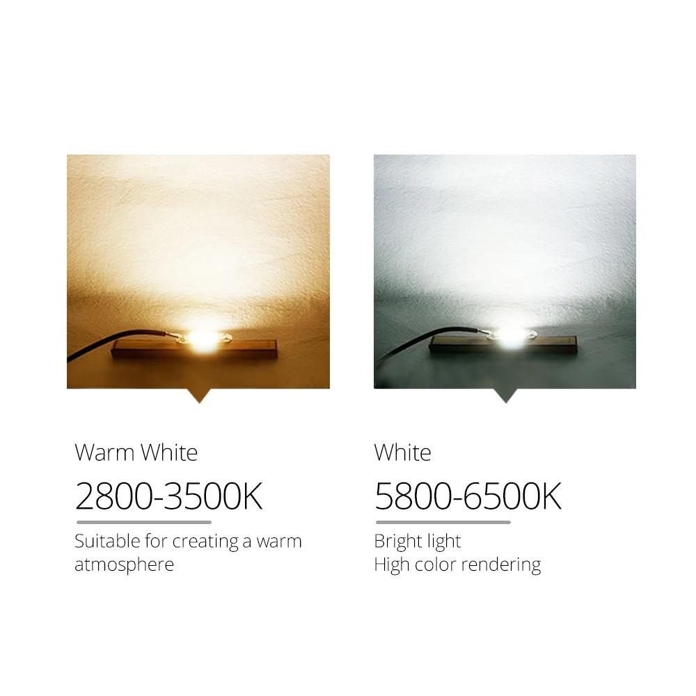 5 шт. светодиодный чип COB лампа 20 Вт 30 Вт 50 Вт AC 110 В 220 В не нужен драйвер DIY прожектор прожектор холодный теплый белый уличный светильник шарик