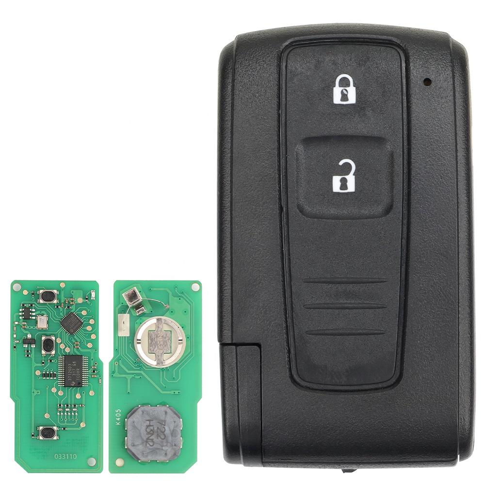 2Buttons Remote Car Key for TOYOTA PRIUS HYBRID 2004 -2009 with B9 Chip ASK 433MHZ FCC ID B31EG-485 MOZB31EG Smart Card Car Key
