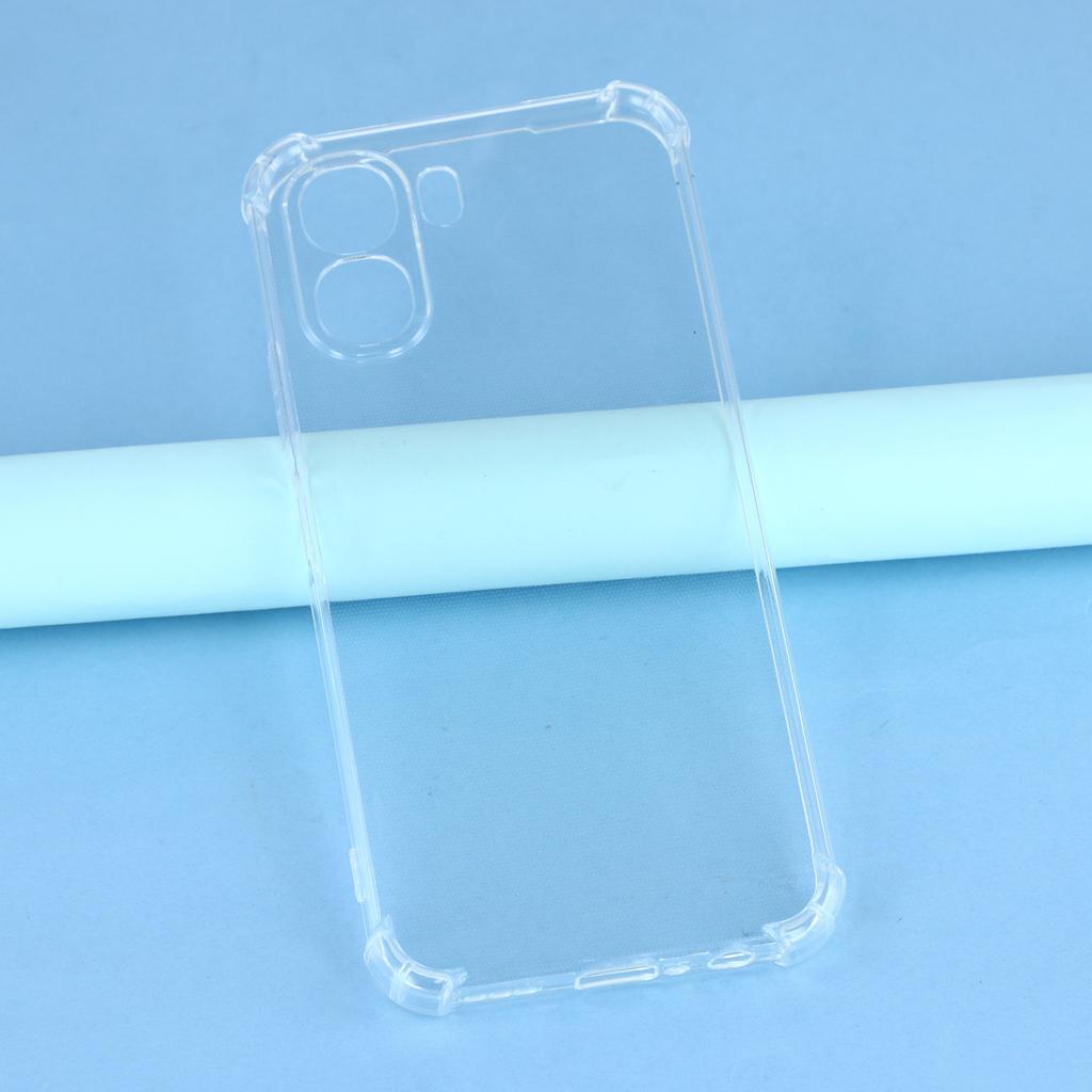 For Oppo A6x 5G / A6x 4G Transparent TPU Case Reinforced Corners Drop-proof Phone Cover