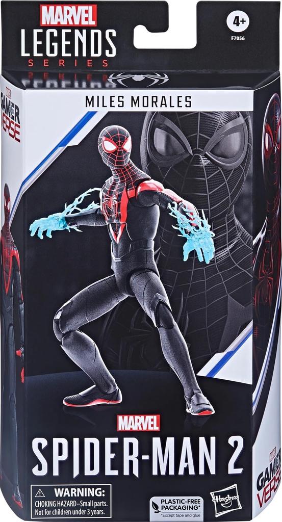 Hasbro Marvel Gamerverse 2 Marvel Legends 6-дюймовая фигурка Майлз Моралес 2023 Legends ML Game Майлз Marvel's Spider-Man [Предмет]