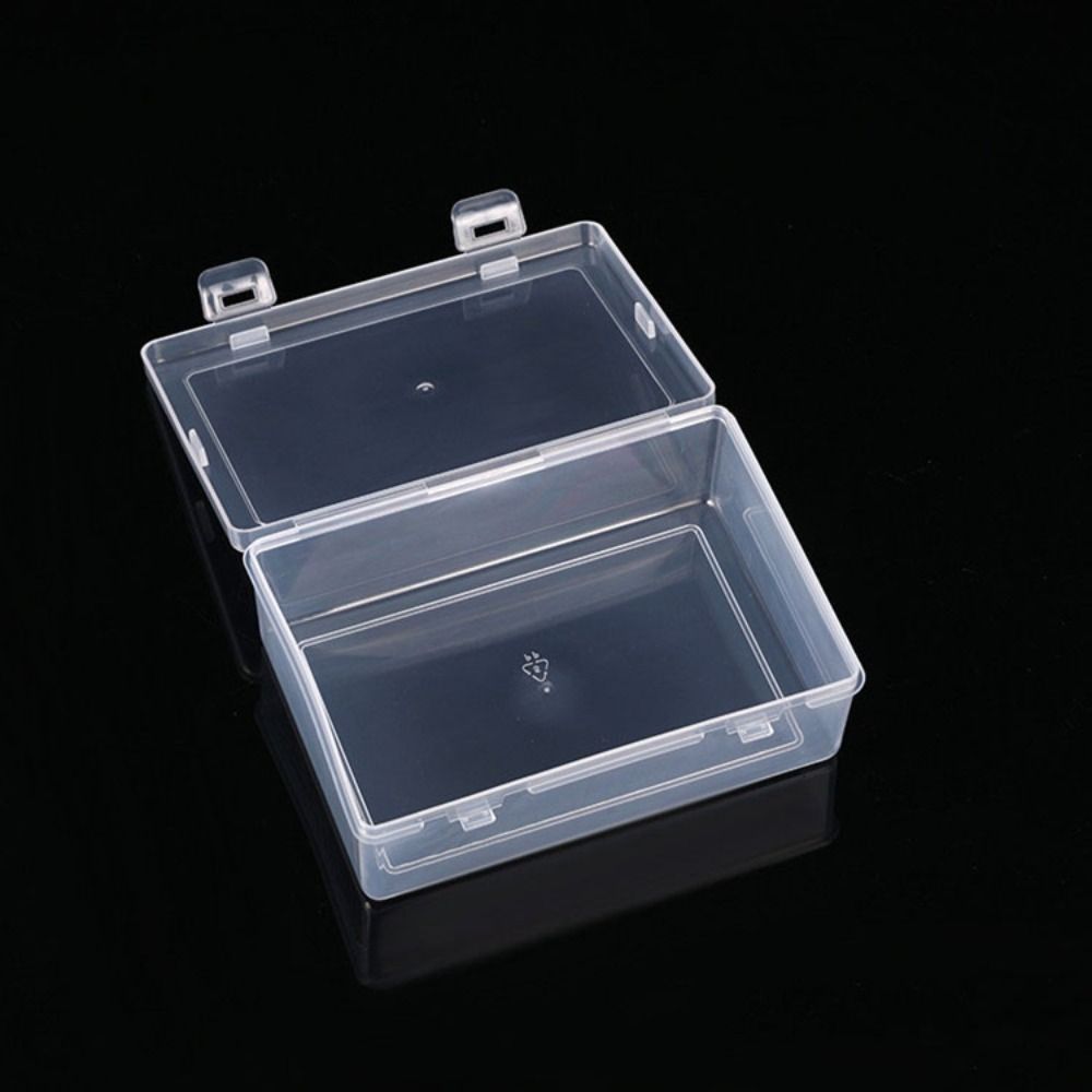Square Storage Box Plastic Small Items Case Portable Fishing Tools Accessories Power Tools Holder