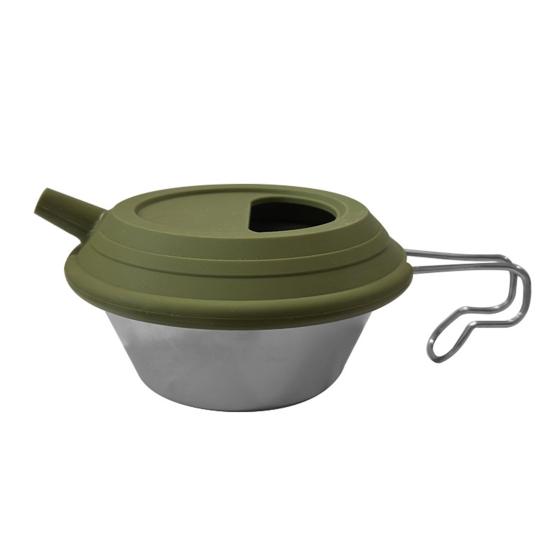 Силиконовая крышка для похода Sierra Cup, устойчивая к высоким и низким температурам, портативная, универсальная, для салата на открытом воздухе