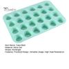 Silicone Muffin Pan 24 Cups Nonstick Cake Mold for Baking Mini Egg Bites High Heat Resistance Easy Release Versatile Mini Cupcake Pans