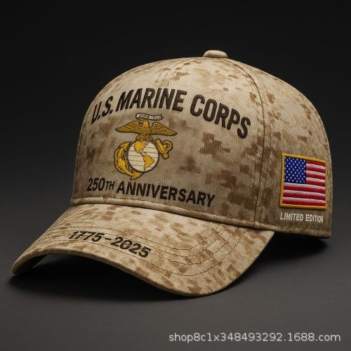 Popular US Navy Anniversary Cap Baseball Cap Printed Hat Peaked Cap