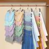 Non-slip Folding Tape Clip Multi-Layer Finishing Hanger Portable Home Storage