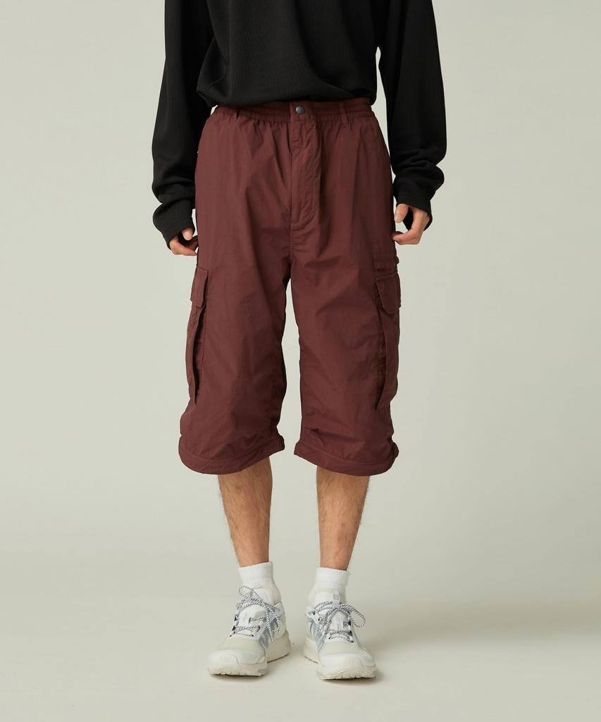 Snow Peak Garment Dyed Convertible Pants and IVORY M PA-25AU002, Men's Women's,