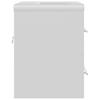 Белый шкаф-раковина с интегрированной раковиной ДСП