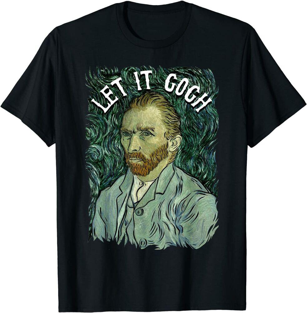 Футболка унисекс с забавным изображением Let It Gogh, Винсент Ван Гог, художник