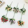 Rose Bud Simulation Flower Wedding Decoration Home Living Room Flower Decoration