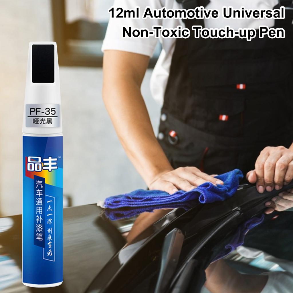 Matte Black NonToxic Touch Up Paint Pen For Cars Universal Car Scratch Repair Remover Coat Agent Auto Mending Fill