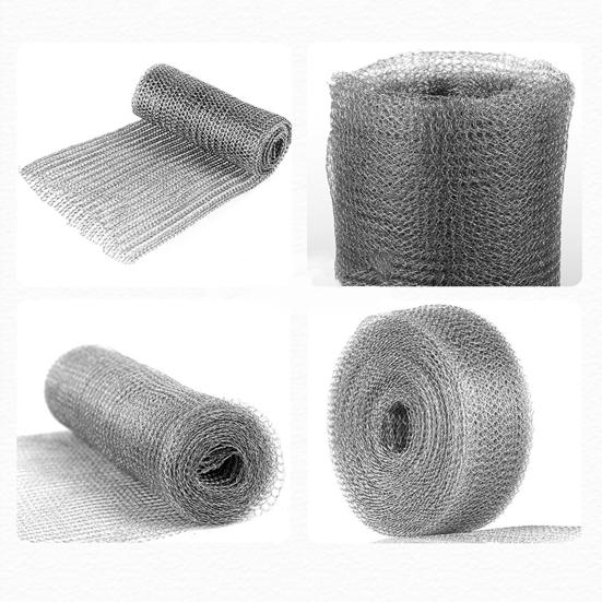 Сетка из нержавеющей стали с двойным слоем, сетка-ловушка для борьбы с грызунами, барьер от слизней и улиток для курятника в саду