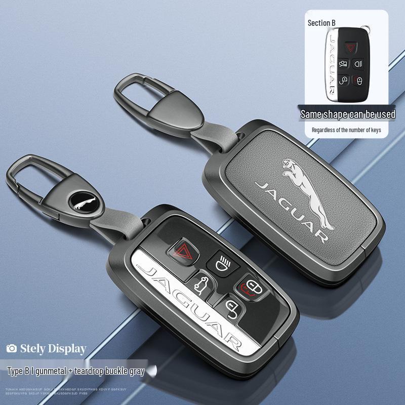 Jaguar XEL, Range Rover Velar, Discovery Sport, and Defender Premium Metal Key Case