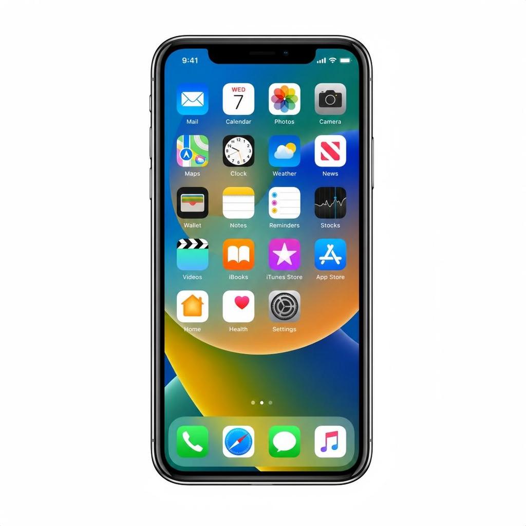 Восстановленный Apple iPhone X 5,8'' 3 ГБ ОЗУ 256 ГБ ПЗУ Все Цвета 4G LTE Разблокированный Смартфон С Одной SIM-картой