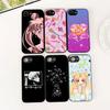 Soft Cover for Xiaomi Redmi Note 12 11 10 A3 Pro 10A 10C 12C Note12 5G 4G Casing Phone Case Girl S-Sailors Comics Star Moons