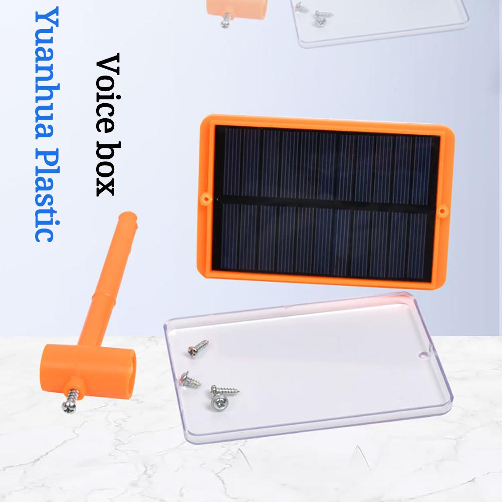 Умный ультразвуковой отпугиватель птиц, работающий на солнечной энергии, автоматический отпугиватель птиц