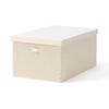 Francfranc [Online Shop Exclusive] Wave Large Box, Ivory, Storage Box, New Life, Moving