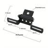 Adjustable Motorcycle License Plate Mount Holder Universal Folding License Plate Tail Light Bracket Replacement Part Accessories