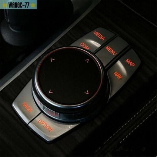 New Console Multimedia Switch Button Cover Trim For BMW 5 Series G30 2017 2018