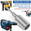 SDS-Plus Ground Rod Driver 30/45/65 мм T Post Ground Rod Driver Tool Изготовлен из кованой стали, сверло-отвертка, молоток