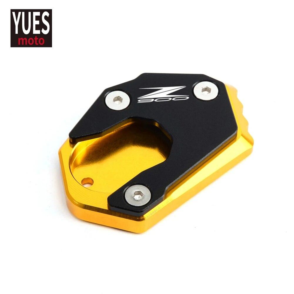 Motorcycle Accessories Kickstand Extension Foot Side Stand Enlarger Plate Pad For KAWASAKI Z900 Z900RS Z 900 2018