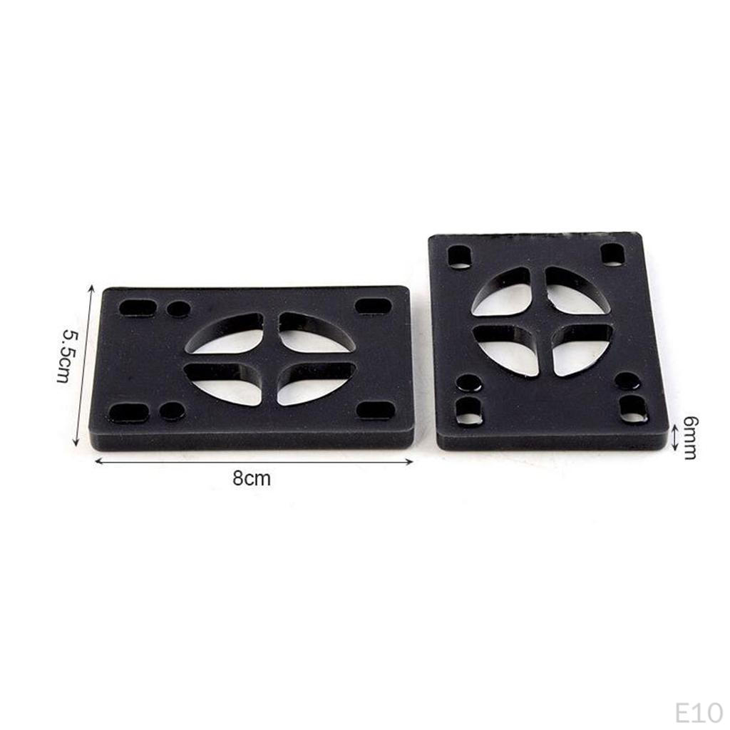 1 пара подставок для лонгбордов, амортизатор для скейтборда, монтажное оборудование для грузовиков, для взрослых и детей, для улицы