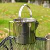 1.2L Stainless Steel Outdoor Camping Kettle & Portable Teapot