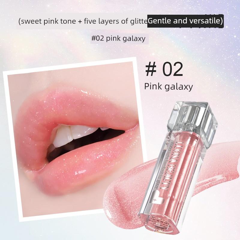 Rona Goddess Lip Gloss Essence Layered Application Fine Shimmer Moisturizing Lip Oil Water-Glossy Mirror Finish Authentic Official Flagship Store
