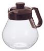 HARIO Tea Coffee Server Time Brown Coffee Server Heat Resistant Glass Made In Japan & 1,000ml TCN-100CBR