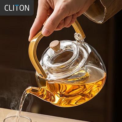 CLITON Высокотемпературный стеклянный чайник и набор для чая
