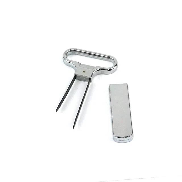 Two-Pronged Cork Puller Wine Opener Professional Red Wine Champagne Sparkling Wine Bottle Stopper Sealer Bar Accessory 5